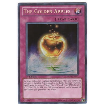 Yu-Gi-Oh Storm of Ragnarok Single The Golden Apples Secret Rare