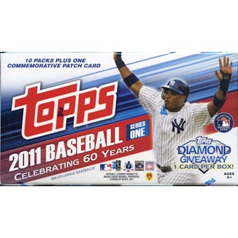 2011 Topps Series 1 Baseball 10-Pack Box