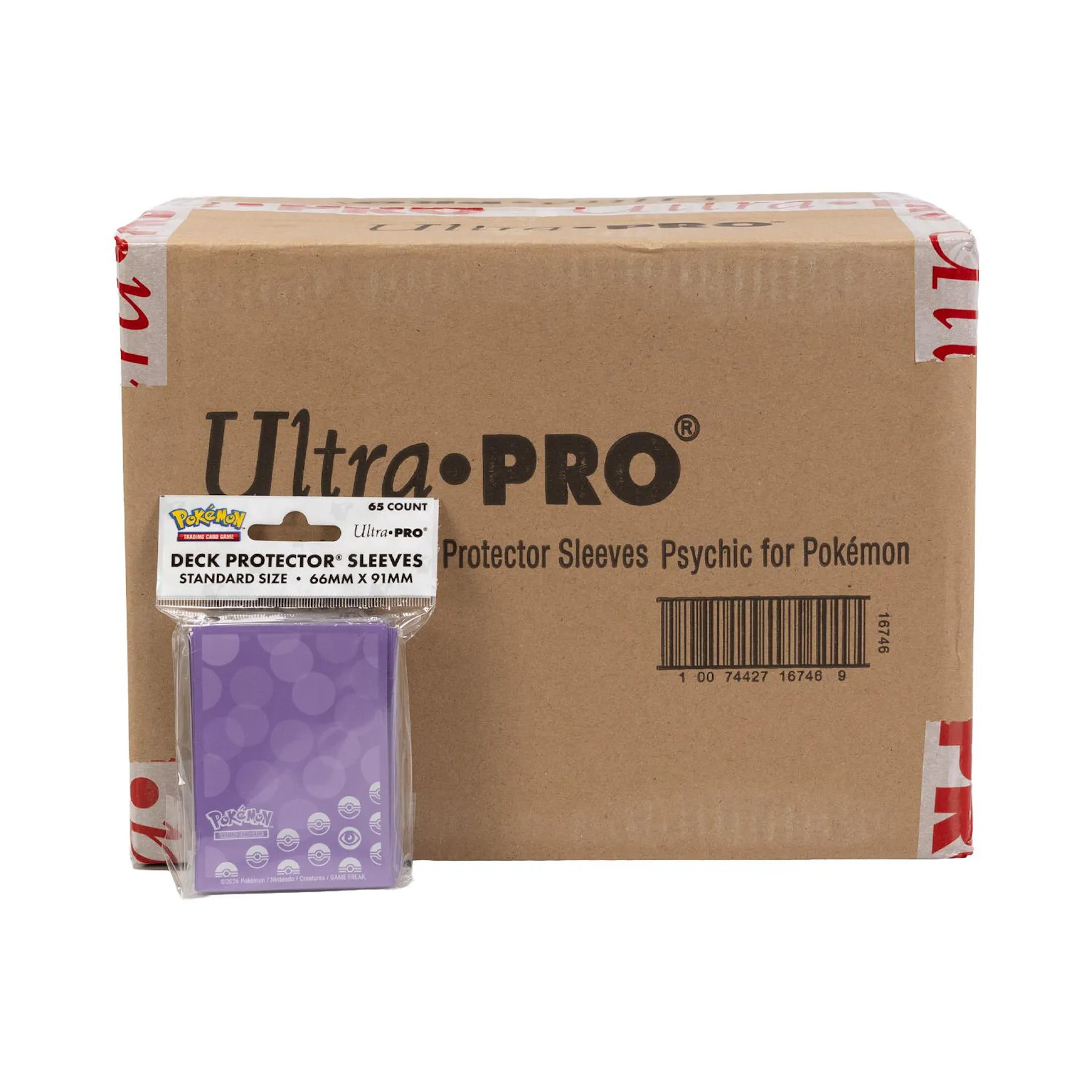 Ultra Pro Pokemon Psychic Type Deck Protectors Case (60 Ct.) Ultra Pro Pokemon Psychic Type Deck Protectors Case (60 Ct.)