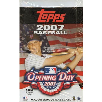 2007 Topps Opening Day Baseball 36 Pack Box