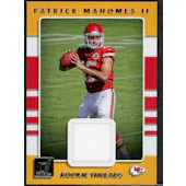 2017 Panini Donruss Patrick Mahomes Rookie Threads