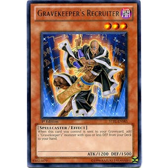 Yu-Gi-Oh Starstrike Blast Single Gravekeeper's Recruiter Rare
