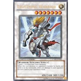 Yu-Gi-Oh Promo Single Lightning Warrior Ultra Rare (JUMP-EN046)