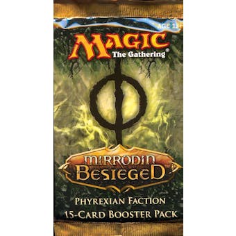 Magic the Gathering Mirrodin Besieged Phyrexian Faction Booster Pack