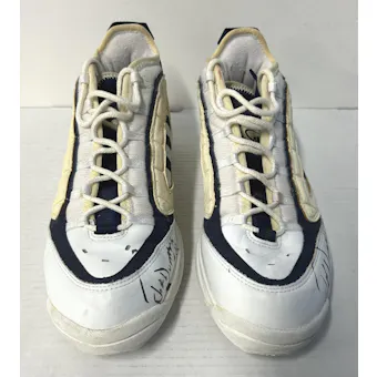 Joe Dumars Dual Autographed 1996 Adidas Shoes JSA CK72447 CK72448 (Reed Buy) | DA Card World Joe Dumars Dual Autographed 1996 Adidas Shoes JSA CK72447 CK72448 (Reed Buy) | DA Card World