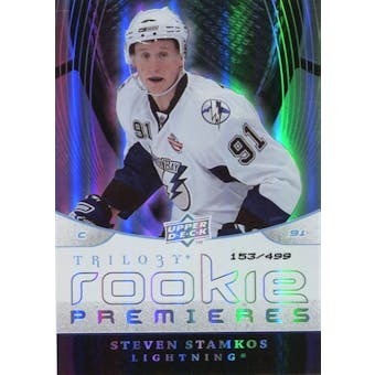 2008/09 Upper Deck Trilogy Hockey Steven Stamkos #163 Rookie /499