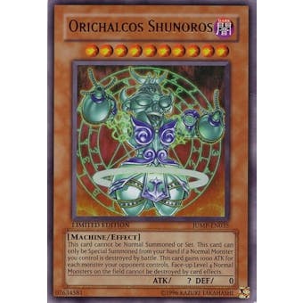 Yu-Gi-Oh Promo Single Orichalcos Shunoros Ultra Rare JUMP-EN035