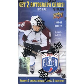 2009/10 Upper Deck Be A Player Hockey 2-Pack Box (2 Autos!)