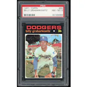 1971 Topps #85 Billy Grabarkewitz PSA 8 *9968 (Reed Buy)