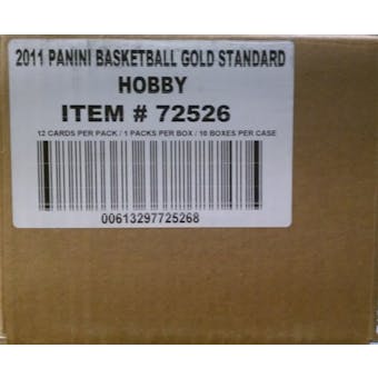 2010/11 Panini Gold Standard Basketball Hobby 10-Box Case
