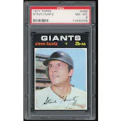 1971 Topps #486 Steve Huntz PSA 8 *0359 (Reed Buy)