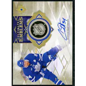 2023/24 Upper Deck Ultimate Emblems Auston Matthews Gold Auto /25