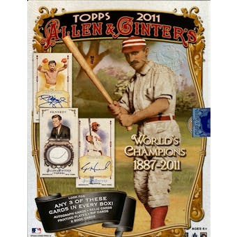 2011 Topps Allen & Ginter Baseball Hobby Box