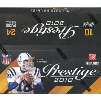 2010 Panini Prestige Football 24-Pack Box