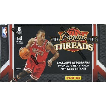 2010/11 Panini Threads Basketball Blaster 8-Pack Box
