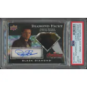 2021 Marvel Black Diamond #DFAJR Jeremy Renner as Hawkeye Diamond Facet Auto #29/49 PSA 6 (EX-MT)