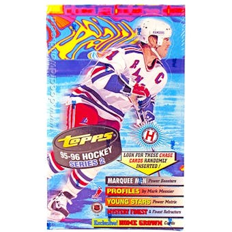 1995/96 Topps Series 2 Hockey Hobby Box