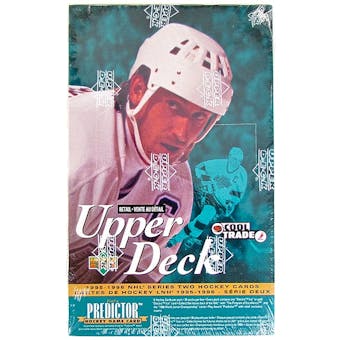 1995/96 Upper Deck Series 2 French Hockey Retail Box