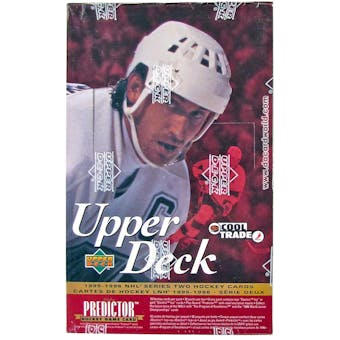 1995/96 Upper Deck Series 2 French Hockey Retail Box