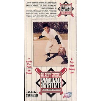 Phil Rizzuto's National Pastime Baseball Box (1995 Comic Images)
