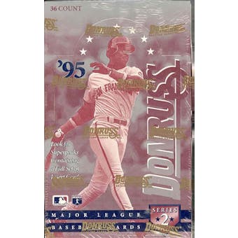 1995 Donruss Series 2 Baseball Hobby Box