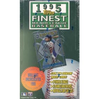 1995 Topps Finest Series 1 Baseball Hobby Box