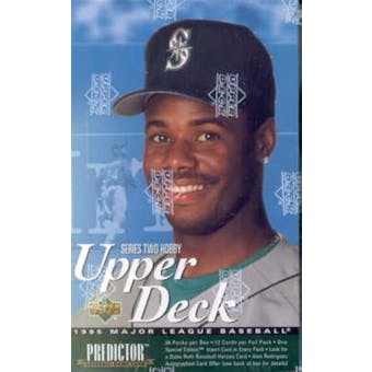 1995 Upper Deck Series 2 Baseball Hobby Box