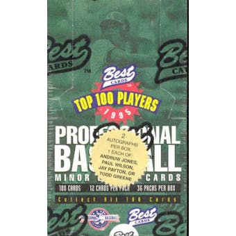 1995 Best Minor League Baseball Hobby Box