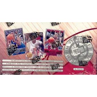 1995/96 Press Pass Premium Draft Pick Basketball Hobby Box
