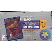 1995/96 Topps Finest Series 2 Basketball Hobby Box