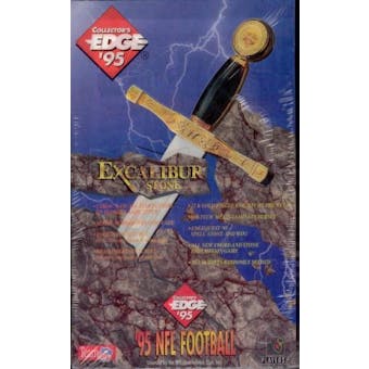 1995 Collector's Edge Excalibur Series 2 Football Hobby Box