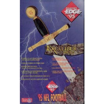 1995 Collector's Edge Excalibur Series 1 Football Hobby Box