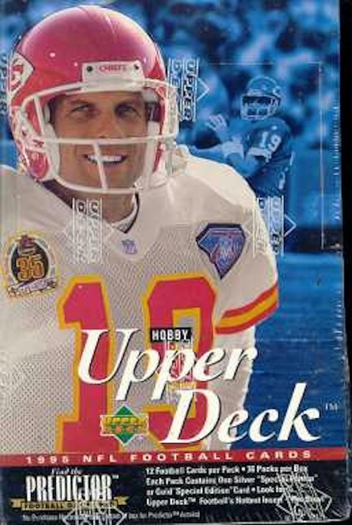 1995 Upper Deck Football Hobby Box Da Card World