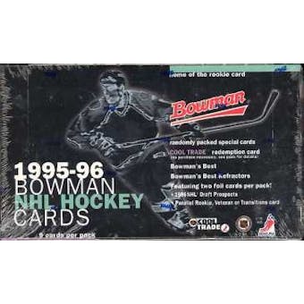 1995/96 Bowman Hockey Hobby Box