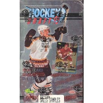 1995/96 Classic Draft Picks Hockey Hobby Box