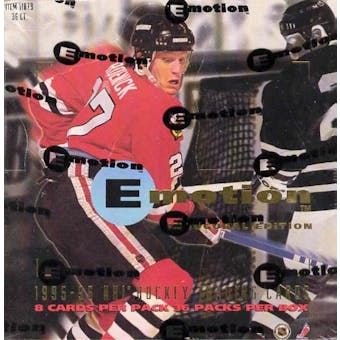 1995/96 Skybox Emotion Hockey Hobby Box