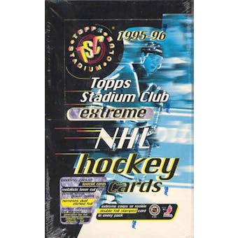 1995/96 Topps Stadium Club Hockey Hobby Box
