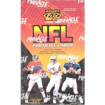 1995 Pinnacle Sportflics Football Hobby Box