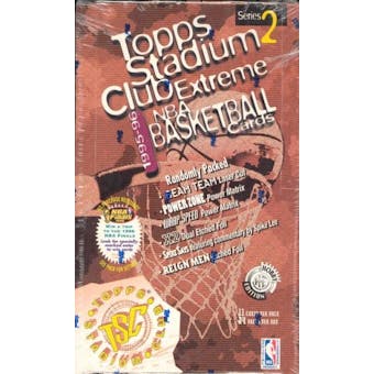 1995/96 Topps Stadium Club Series 2 Basketball Hobby Box