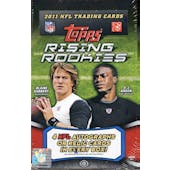 2011 Topps Rising Rookies Football Hobby Box