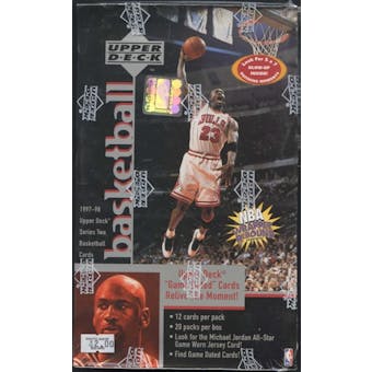 1997/98 Upper Deck Series 2 Basketball Prepriced Box