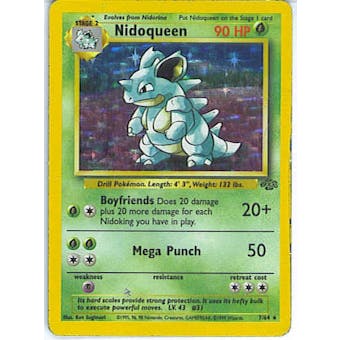 Pokemon Jungle Single Nidoqueen 7/64 - NEAR MINT (NM)