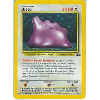 Pokemon Fossil Single Ditto 3/62 - NEAR MINT (NM)