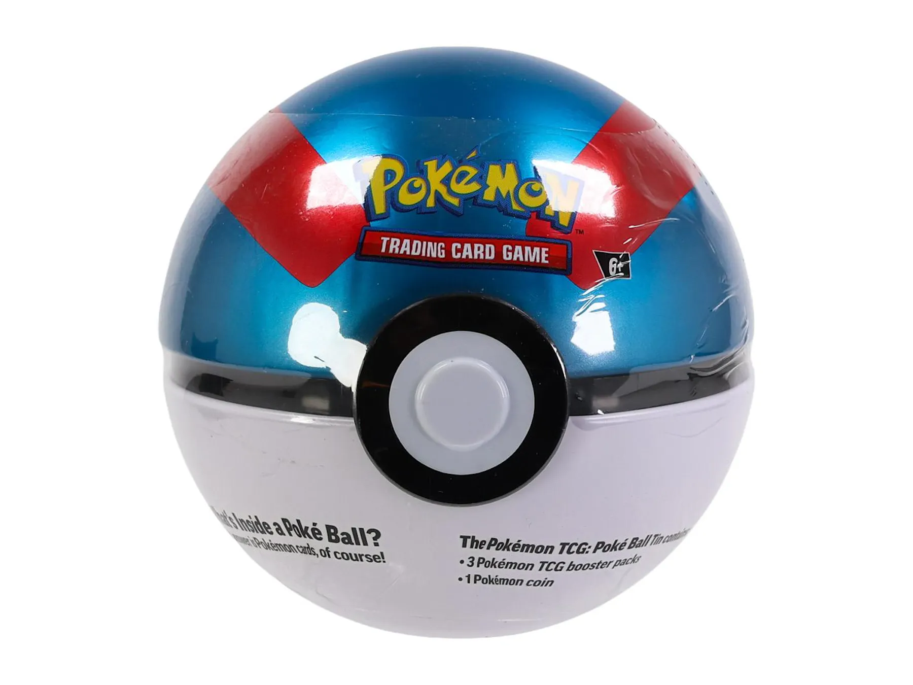 pokemon pokeball cards Pokemon - Mystery Pokeball Cards Tin Box