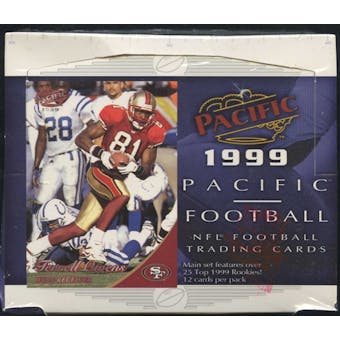 1999 Pacific Football 20-Pack Box