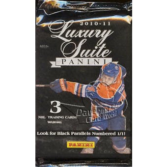 2010/11 Panini Luxury Suite Hockey Hobby Pack