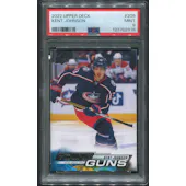 2022/23 Upper Deck Hockey #209 Kent Johnson Young Guns Rookie PSA 9 (MINT)