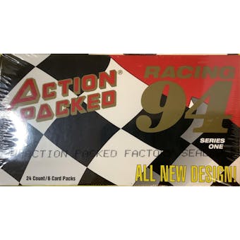 1994 Pinnacle Action Packed Series 1 Racing Hobby Box
