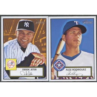 2001 Topps Heritage Baseball Complete 487 Card Master Set (NM-MT)