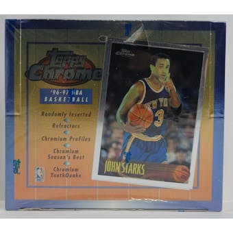 1996/97 Topps Chrome Basketball Hobby Box (Reed Buy)